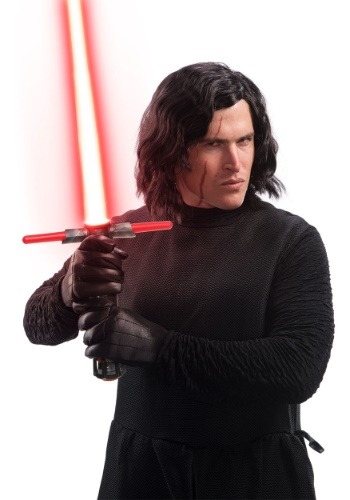 Adult Kylo Ren Wig and Scar Tattoo