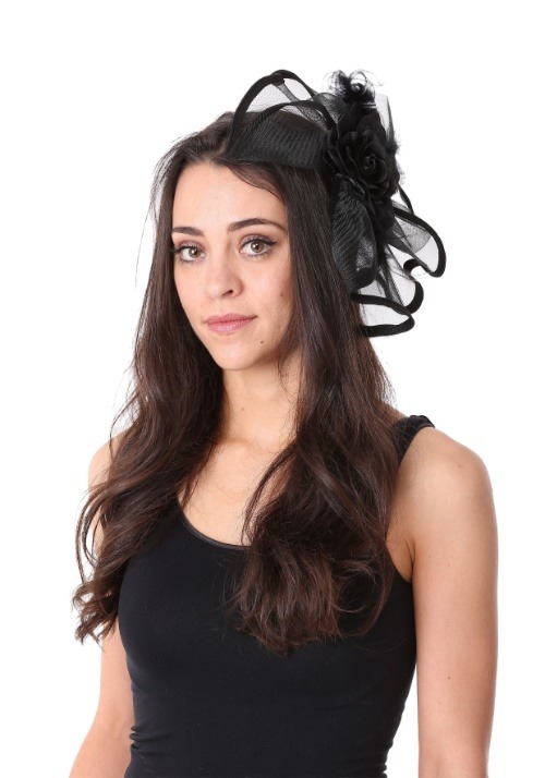 Black Fascinator Headband
