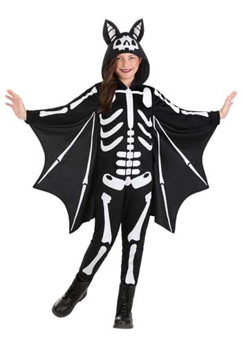 Kids Skeleton Bat Costume