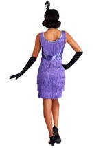 Women's Plus Size Purple Flapper Alt 1
