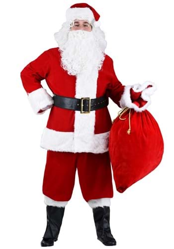 Plus Size Premiere Santa Suit Costume