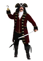 Plus Size Deluxe Captain Hook Costume Alt 12