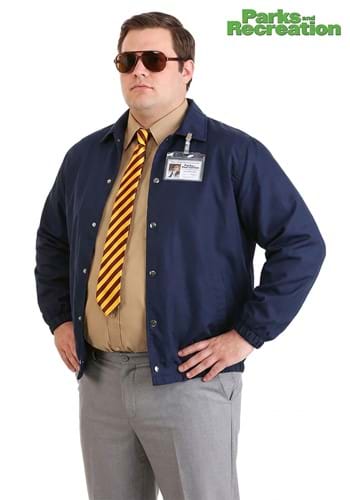 Plus Size Parks and Recreation Burt Macklin Costume 2