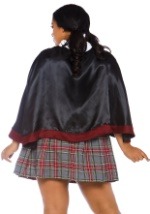 Womens Plus Size Spell Casting School Girl Costume Back