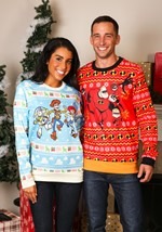 Adult Incredibles Red Ugly Christmas Sweater