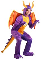Spyro the Dragon Adult Jumpsuit Costume