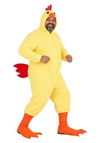 Adult Plus Size Cluckin' Chicken Costume new