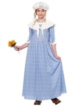 Kid's Colonial Village Girl Costume Alt1