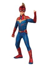 Captain Marvel Girls Classic Costume