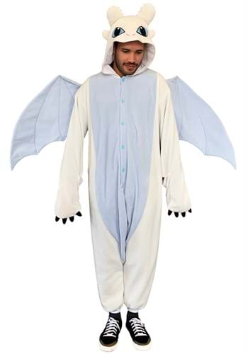 How to Train Your Dragon Adult Light Fury Kigurumi