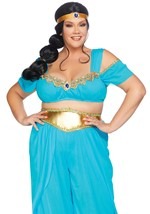 Womens Plus Sexy Desert Princess Costume Alt 1