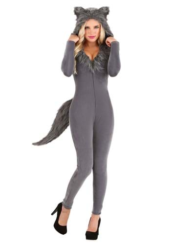 Grey Wolf Costume Women's