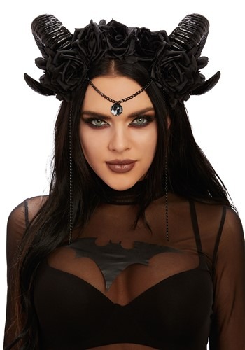 Mythical Ram's Horn Head Piece