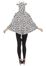 Women's Cow Hooded Poncho Alt 1