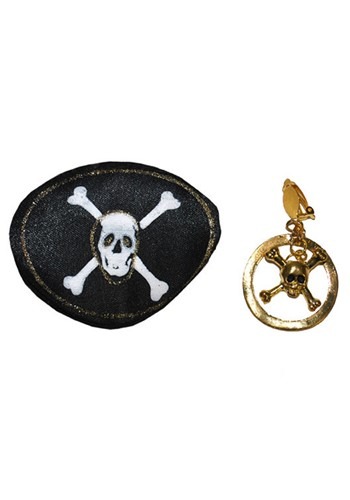 Pirate Eyepatch and Earring