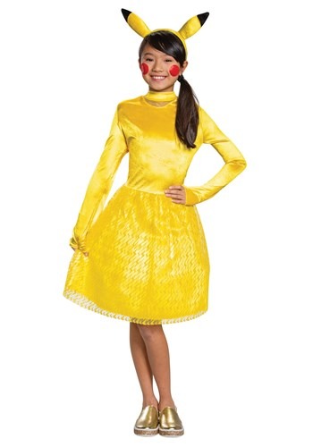 Nintendo Pokemon Girls Pikachu Classic Costume1