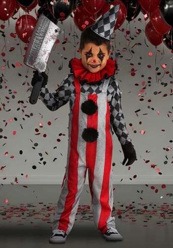 Toddler Wicked Circus Clown Costume