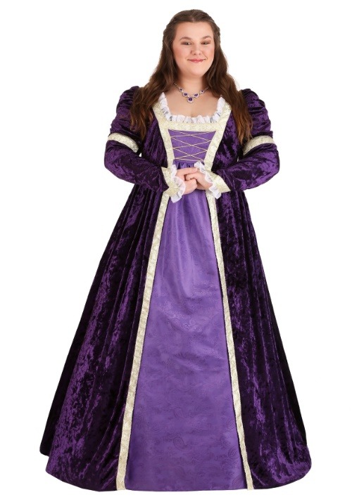 Plus Size Women's Regal Maiden Costume Main