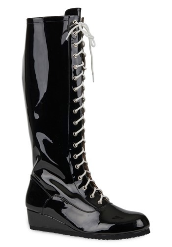 Men's Black Wrestling Boot