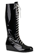 Men's Black Wrestling Boot