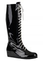 Men's Black Wrestling Boot