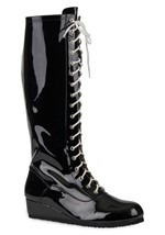 Men's Black Wrestling Boot Alt 1
