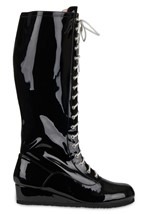 Men's Black Wrestling Boot Alt 2