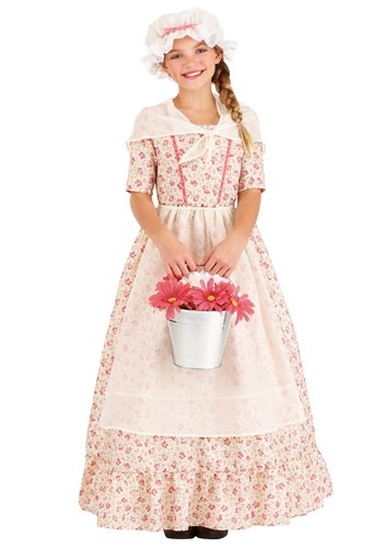 Kid's Colonial Girl Costume