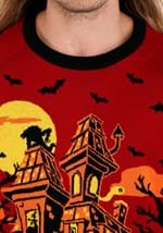 Adult Haunted House Halloween Sweater alt5