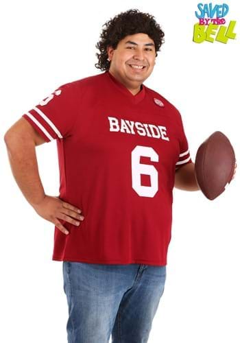 Men's Saved by the Bell A.C. Slater Plus Size Costume-2