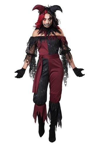 Psycho Jester Costume for Women