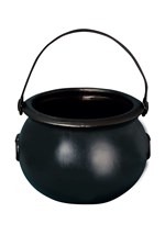 8" Witch Kettle Cauldron Decoration
