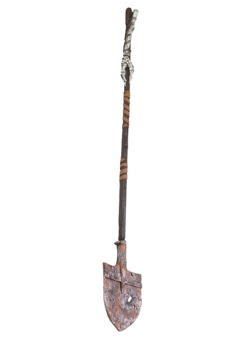 Scary Gravedigger Shovel 48" Prop