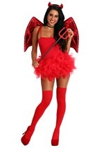 Red Thigh High Stockings
