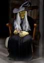 Animated Sitting Witch Candy Bowl