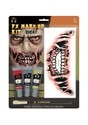 Big Mouth Decay Temporary Face Tattoo