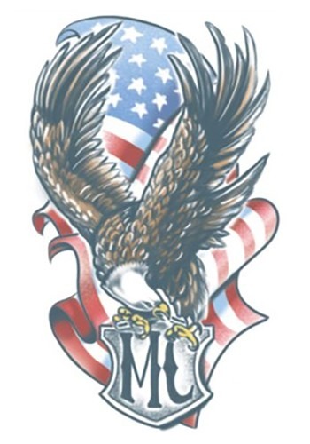 Temporary Eagle FX Tattoo