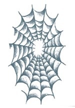 Temporary Web FX Tattoo