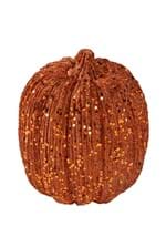 6" Orange Glitter Pumpkin Alt 1