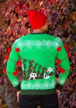 Kitty Trouble Adult Ugly Christmas Sweater1