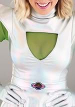 Women's Outer Space Alien Costume Alt 4