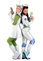 Women's Outer Space Alien Costume Alt 2