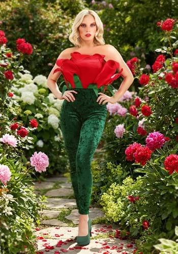 Red Rose Costume Main Womens UPD 1
