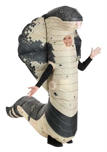 Kids Inflatable Hooded Snake Costume