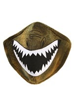 Adult Dinosaur Sublimated Face Mask Alt 2