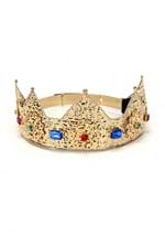 Gold Ladies Pointed Crown Adjustable 3" Alt 2