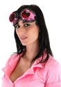 Pink & Black Radioactive Aviator Goggles