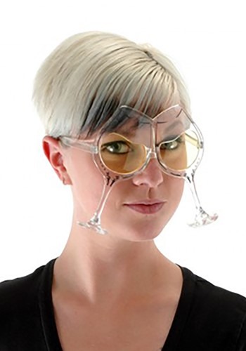 Wine Glasses Clear/Yellow