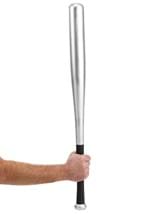 Adult Metal Look Plastic Baseball Bat Alt 1