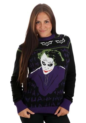 The Joker Dark Knight Ugly Christmas Sweater Alt 7
